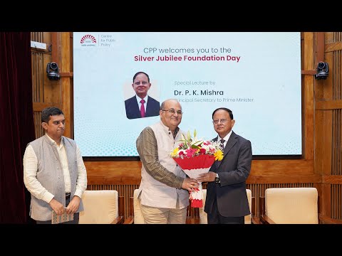 Seventh CPP Foundation Day Lecture by Dr. Pramod Kumar Mishra