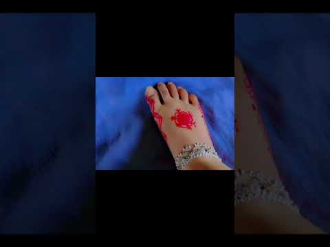 सरल अलता डिजाइन ❣️❣️