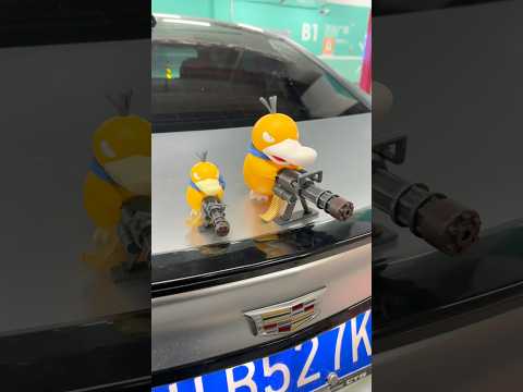 Mô hình Psyduck trang trí gắn xe #phukienoto #xuhuongyoutube #shorts
