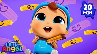 Taste It, Try It, Love It! 🍫 | Little Angel And Friends Kid Songs