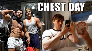 Push Workout & Magic w/ David Laid and Sawyer Klatt