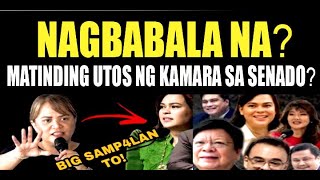 KAKAPASOK LANG! HALA! NAGPANIC? NAGBABALA NA? MATINDING UTOS NG KAMARA SA SENADO?/REACTION