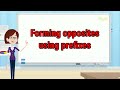 Understanding Prefixes and Their Usage