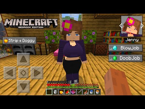 JENNY MOD ADDON PARA MINECRAFT PE 1.21 BEDROCK - PACK 3 ADDON NESESARIOS EN MINECRAFT PE 1.21 MCPE