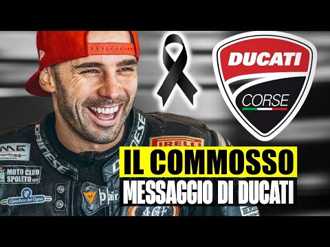 MORTE LUCA SALVADORI: IL TOCCANTE MESSAGGIO DI DUCATI PER RICORDALO