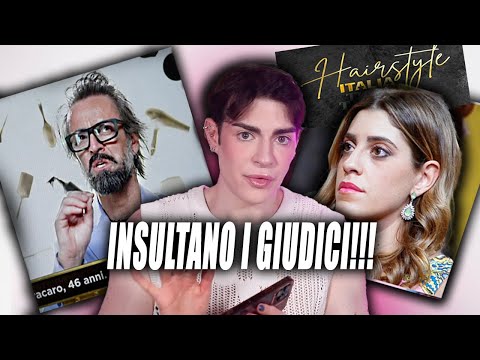 REAGISCO ALL'ACCONCIATORE MIGLIORE D'ITALIA *VOLO ALTISSIMO*