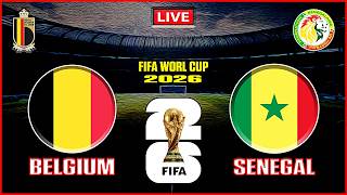BELGIUM  vs  SENEGAL  |  FIFA World Cup 2026 Highlights  |  JULY 2026  |  FC 26 SIMULATION  |