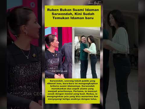 Ruben Bukan Suami Idaman Sarwendah, Kini Sudah Temukan Idaman baru #seleb #sarwendah #rubenonsu