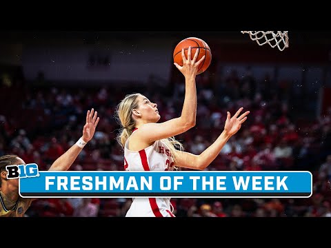 Natalie Potts Highlights | B1G Women's Basketball Freshman Of The Week ...