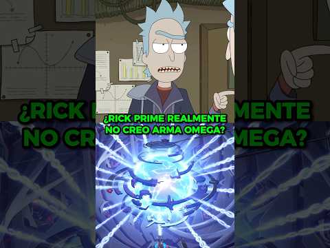 ¿RICK PRIME REALMENTE NO CREO EL ARMA <strong>OMEGA</strong>? TEORIA MRSCALE #shorts