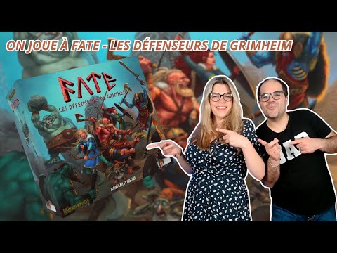 { Règles Et Partie } ON JOUE À FATE : Les Défenseurs de Grimheim | Jeu De Société | Intrafin
