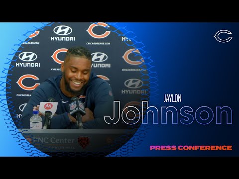 Jaylon Johnson: 'I feel confident as ever' | Chicago Bears video clip