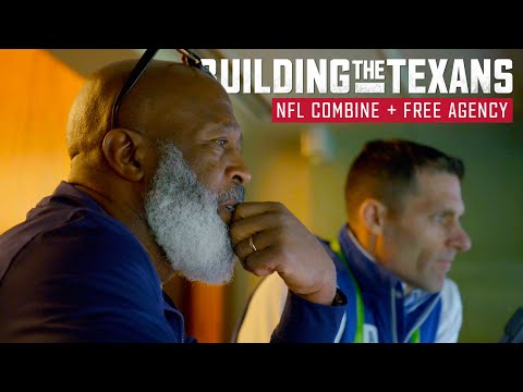 The NFL Combine + Free Agency Moves continue offseason grind | Building the Houston Texans video clip