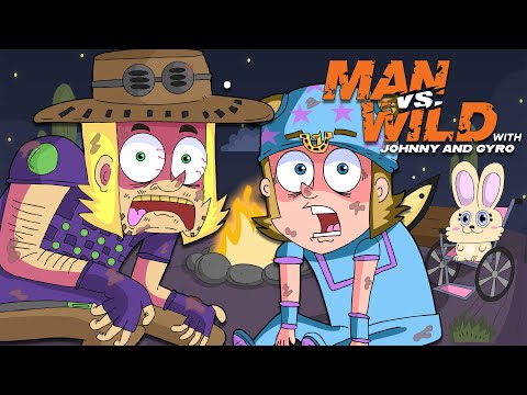 Man Vs. Wild with Johnny and Gyro | Steel Ball Run