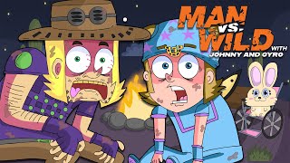 Man Vs. Wild with Johnny and Gyro | Steel Ball Run
