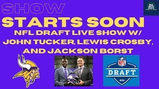NFL Draft Live Show. Minnesota Vikings Analysis/Reaction