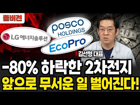 -80% 하락한 2차전지 앞으로 진짜 무서운 일 벌어진다 (김선형 대표 / 풀버전)