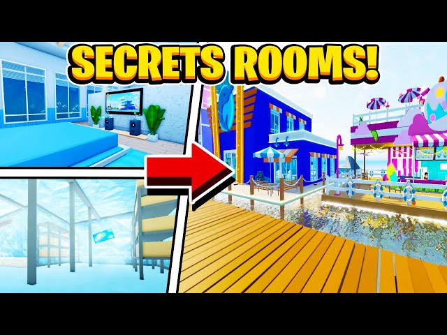 NEW SECRET ROOMS + How To Open The Secret Doors In Roblox Livetopa Update 19