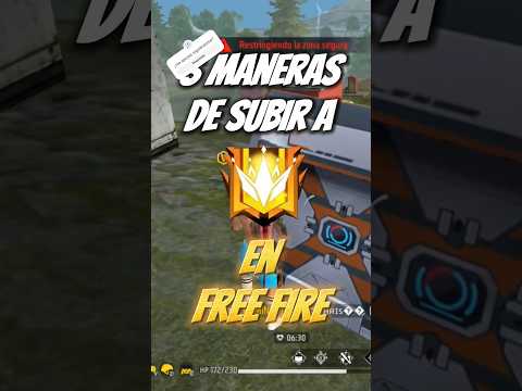 3 maneras de subir a MAESTRO en Free Fire / SueterUwU #freefire #garenafreefire #gaming