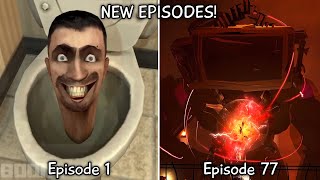 Skibidi Toilet 1 - 77 Full Episode All Episodes (60 FPS REMASTERED) Infected Titan TVman (Episode 78