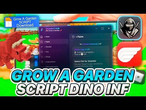 🦖 SCRIPT GROW A GARDEN DINOSAUR EGG INFINITO? + EXECUTOR ATUALIZADO (ANTI BAN) DELTA LINK DIRETO!