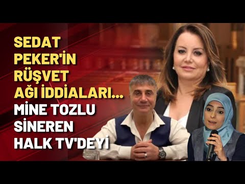 Peker'in rüşvet iddiaları... Halk TV'den tarihi yayın