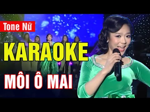 Môi Ô Mai Karaoke Tone Nữ | Hà Thanh Xuân | Asia Karaoke Beat Chuẩn