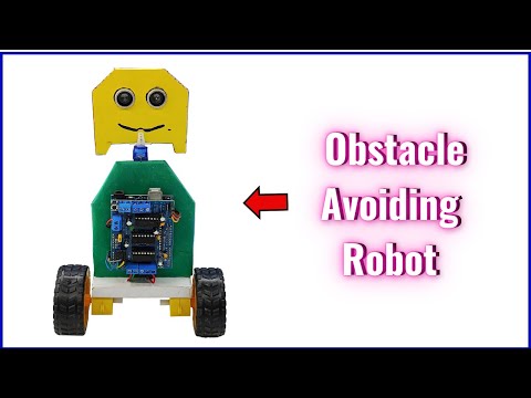 how to make arduino obstacle avoiding robot