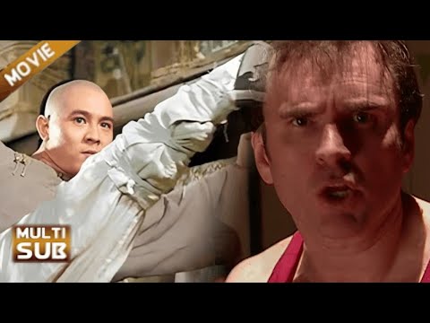 电影｜⚔️外國拳王看不起中國功夫，誰料小夥飛上擂台，只用一拳教他做人！👊 #功夫 | #KungFu
