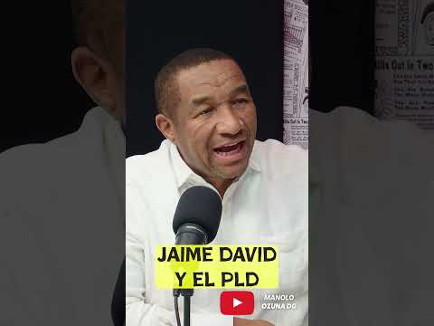 💥 EXPLOSIVA CONVERSACIÓN: JAIME DAVID Y EL PLD