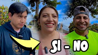 Una sola oportunidad para ganar , no puedes decir ni SÍ ni NO !
