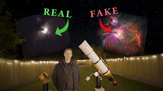 What the 'Night Sky' REALLY looks like through a TELESCOPE!? 🤔🔭✨