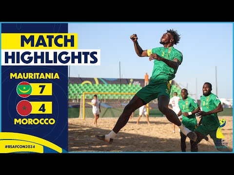 HIGHLIGHTS | Mauritania 🆚 Moroccoa  - #BSAFCON2024 - Semi Final | ملخص مباراة موريتانيا والمغرب