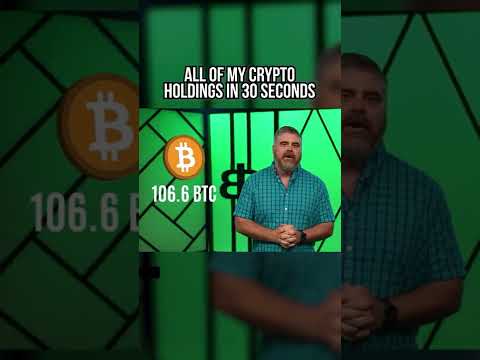 ALL OF MY CRYPTO HOLDINGS IN 30 SECONDS