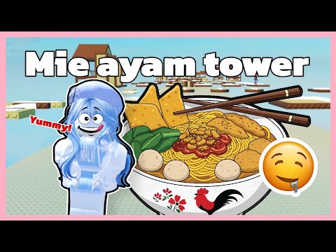 TOWER TAPI TEMA MIE AYAM??!! ,MAININNYA BIKIN LAPAAR🍜🍜