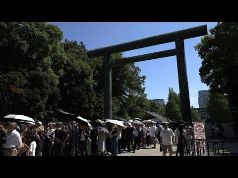 Thousands visit Tokyo war shrine 80 years after Japan’s WWII surrender | AFP