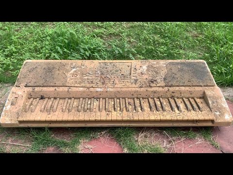 Restoration YAMAHA Digital Piano // Restoring Old Destroyed Electric Piano Professional