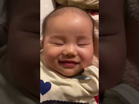 寝てる赤ちゃん😴#ばぶ#夢の中#かわいい