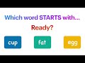 Identifying and Categorizing Words