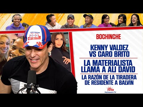 RESIDENTE EXPLICA LA TIRADERA A J BALVIN - KENNY VALDEZ y CARO BRITO se Dicen de TODO - El Bochinche