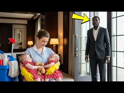 No One Could Handle Black Millionaire's Twin Daughters Until a Single Mom Janitor Did the Impossible