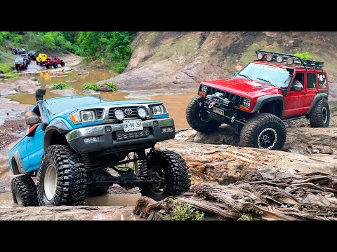 La Ruta Off Road mas Extrema de México | Las Raices | #d21 #tacoma #cherokee #ranger #4x4 #offroad