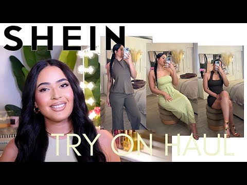 SHEIN SUMMER TRY ON HAUL 2024 🥥🌴Summer Vacation Outfits + Affordable Capsule Wardrobe for a GLOW UP!