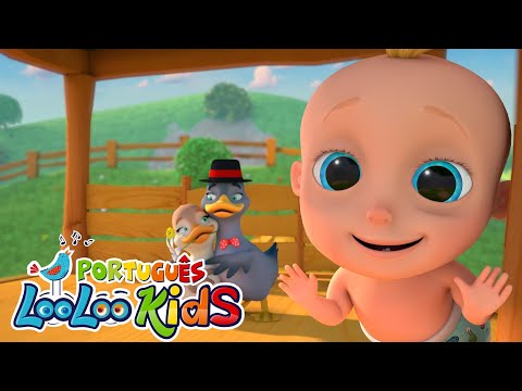 O Ganso Por que está andando - Músicas Infantis Divertidas - LooLoo Kids Português