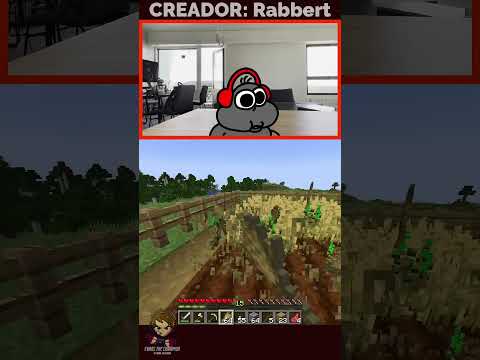 🔴RABBERT ES PAPEADO POR NESTOR (Minecraft) 🌀Fandub Español🌀 [ @Rabbert en Español ] #memes #art #xd