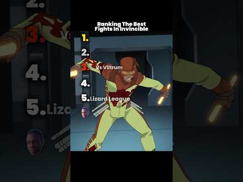 The Best Fights In Invincible - Season 3 - Rexplode, Omniman, Vitrumite, Anissa