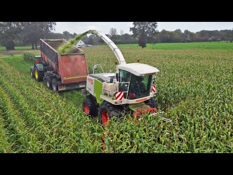 Mais Silage 2024 | Claas Jaguar 860 + John Deere | Jan Schut