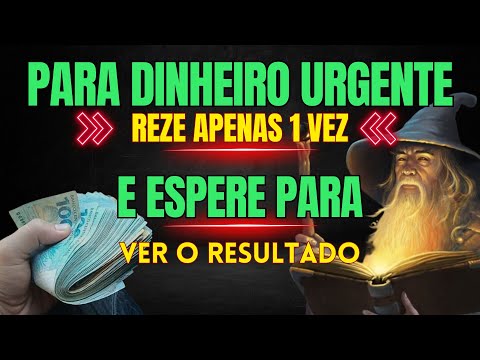 SE PRECISAR DE DINHEIRO URGENTE - REPITA ESSA ORAÇÃO DE SÃO CIPRIANO 1 VEZ E VEJA O QUE ACONTECE