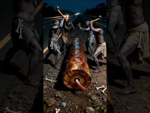 🐷 RESCUE Pig from Giant Log 🌳🔥😂 #animals #funny #shortsvideo