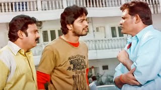 अल्लारी नरेश अपने पापा को सहयोग करने बोल रहा है | Daringbaaz Lootere South Dubbed Comedy Movie Scene